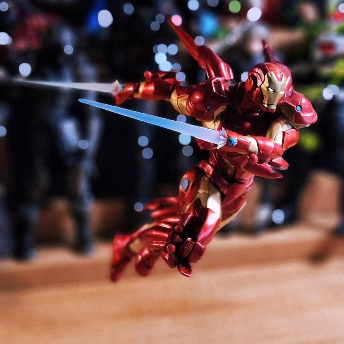 Bleeding Edge Armor Iron Man #amazingyamaguchi #ironman #kaiyodo #actionfiguresphotography #toypic_community #toystagram #instatoys #acba #acbafam #toytalk #bleedingedge #marvel