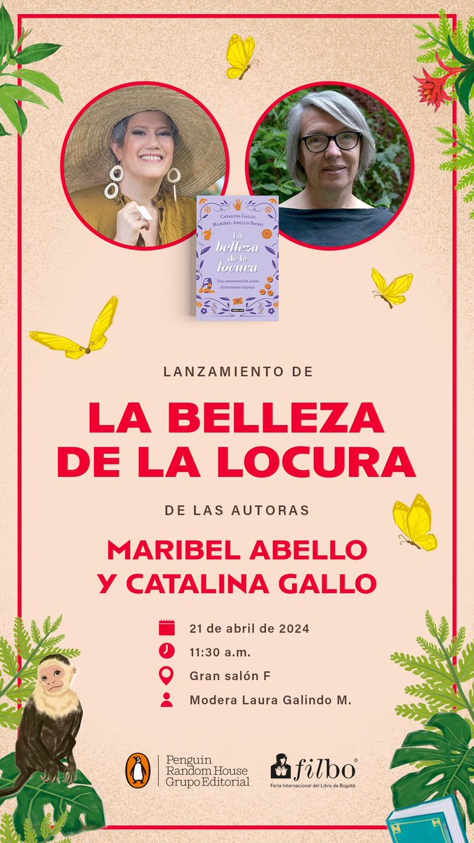 Catalina Gallo (@cgallo09) on Twitter photo Todos invitados, en Corferias, <a href="/FILBogota/">FeriadelLibroBogotá</a> <a href="/Penguinlibrosco/">Penguin Colombia</a> <a href="/MaribelAbello/">Maribel Abello Banfi</a> Todos invitados, en Corferias, <a href="/FILBogota/">FeriadelLibroBogotá</a> <a href="/Penguinlibrosco/">Penguin Colombia</a> <a href="/MaribelAbello/">Maribel Abello Banfi</a>