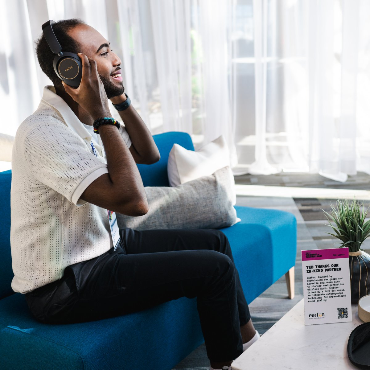 EarFunAudio's tweet image. We proudly share that we’re an in-kind partner at #TED2024 - This esteemed event celebrates bold visionaries unafraid to transform dreams into reality. We stand tall in our commitment to this exciting journey ahead. @TEDTalks

📷: Gilberto Tadday / TED

#TEDconference #earfun