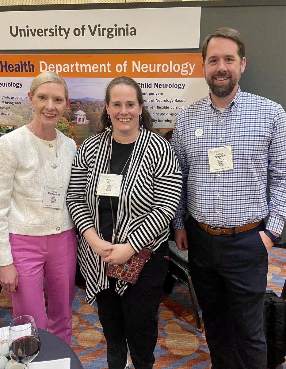 AlissaHigMD's tweet photo. @UVANeurology meeting the future of #Neurology at the #AANAM Trainee and Faculty Networking Reception @AANmember @abcMD2010 🧠😍 https://t.co/BkCRyzqdiz