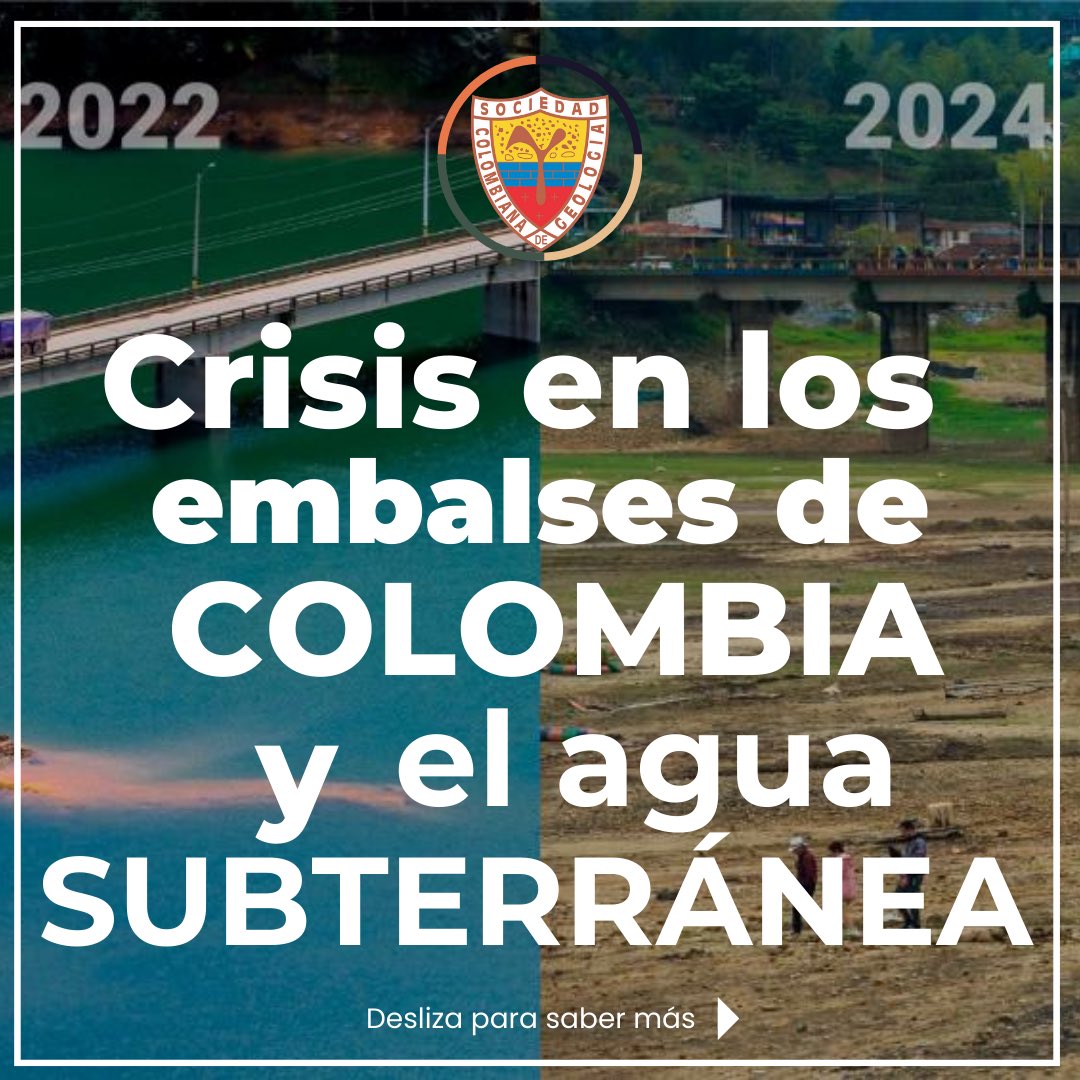 socoldegeol_org's tweet image. 🇨🇴Crisis en los embalses de Colombia y el agua subterránea 💦🌊🌧️

Abrimos hilo👇
