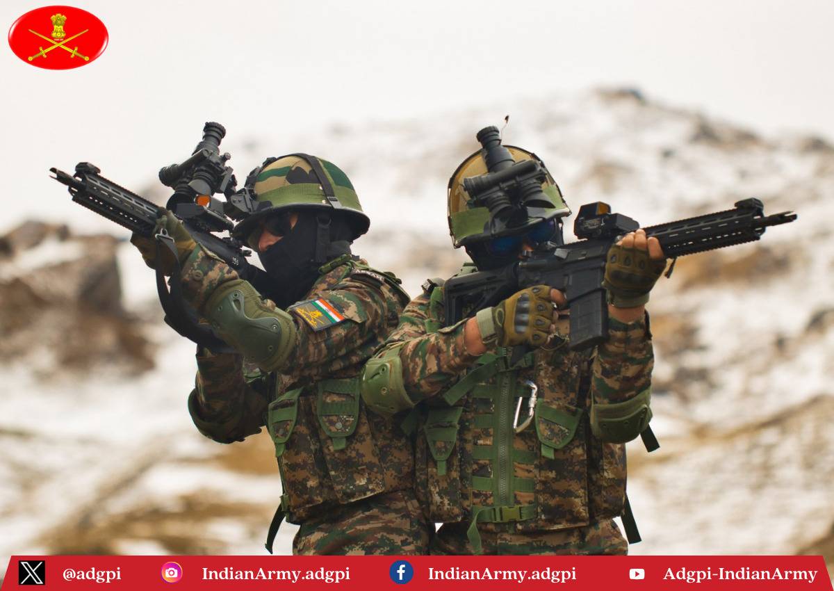 A Focused mind sets the Target and Dogged Determination navigates the Journey. #TrainingTuesday #IndianArmy #OnPathToTransformation