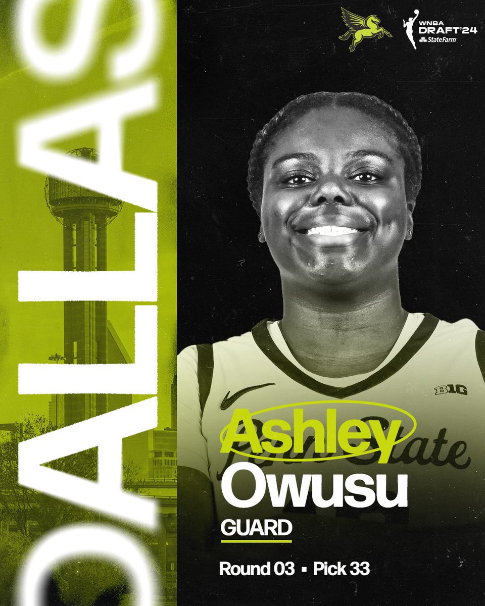 Welcome to Dallas, Ashley! #WNBADraft