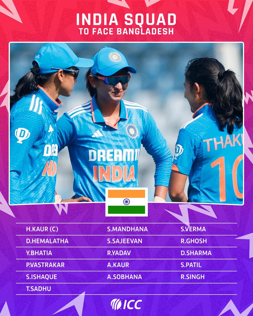 New faces named as India begin their Women's #T20WorldCup preparation 📝

More from #BANvIND 👉 bit.ly/3W06RNz