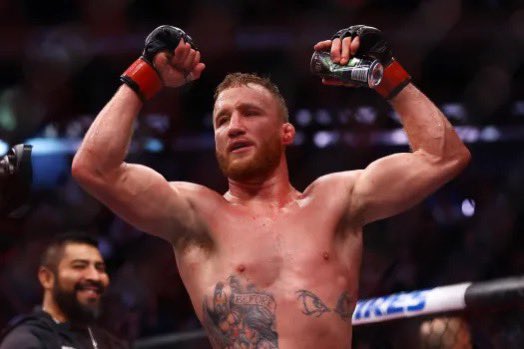 HomelanderMMA's tweet photo. It’s surprising to see how many people hate Justin Gaethje. 

He has never been in a boring fight , and is probably the most exciting fighter in the UFC win or lose. 

Respect Goathje 🐐 https://t.co/wUsNyQmsgO
