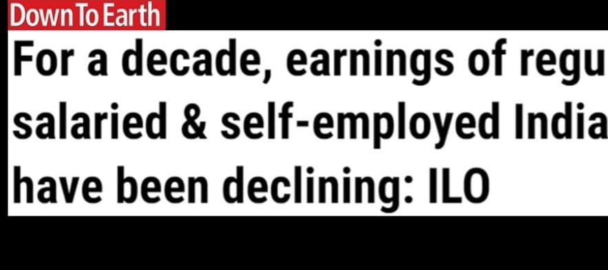 It's a disgusting and fake statement that ' Sabka Saath, Sabka Vikas.' No respite to salaried class and sky rocketing. Unemployment is worrisome.