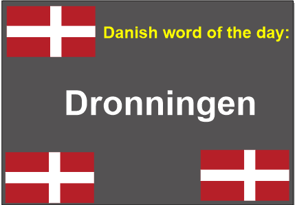 Danish word of the day: Dronningen 🫅 #fordanmark #dkpol #Ultratwitter #LANGUAGE #Denmark #Danmark #Denemarken #WordOfTheDay #world #BirthdayGirl #Europa #kongehuset #RoyalFamily #Royality #royalhous #ForDanmark #QUEEN #DronningMargrethe #Königin #Dänemark #vestkystcamping