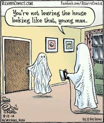 You have to look your best to scare properly.