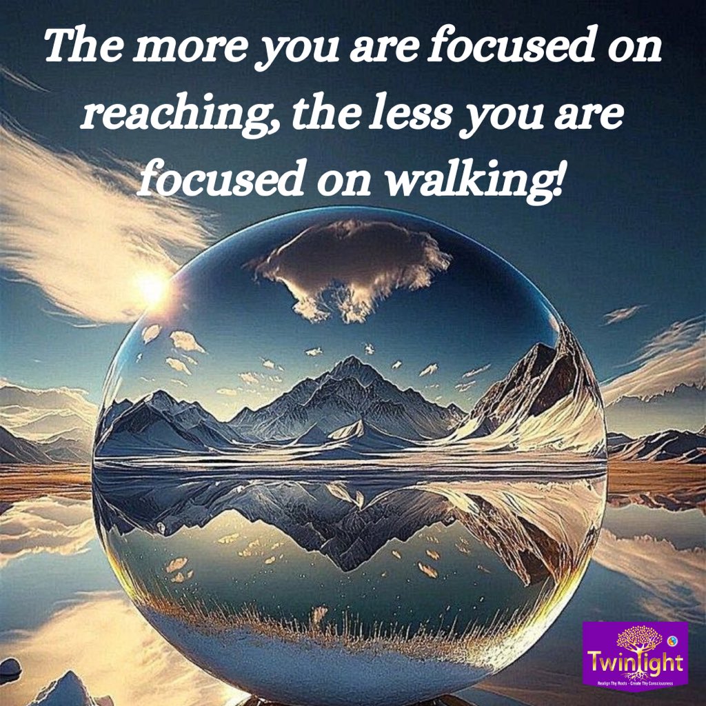 Thoughtful Tuesday!

#reaching #focus #goal #destination #obsessed #process #walking #journey #walking #learning #success #enjoy #believe #yourself #thoughtful #tuesday #philosophyofthinking #powerfulthoughts #regainlostartofthinking #twinlightconsultants