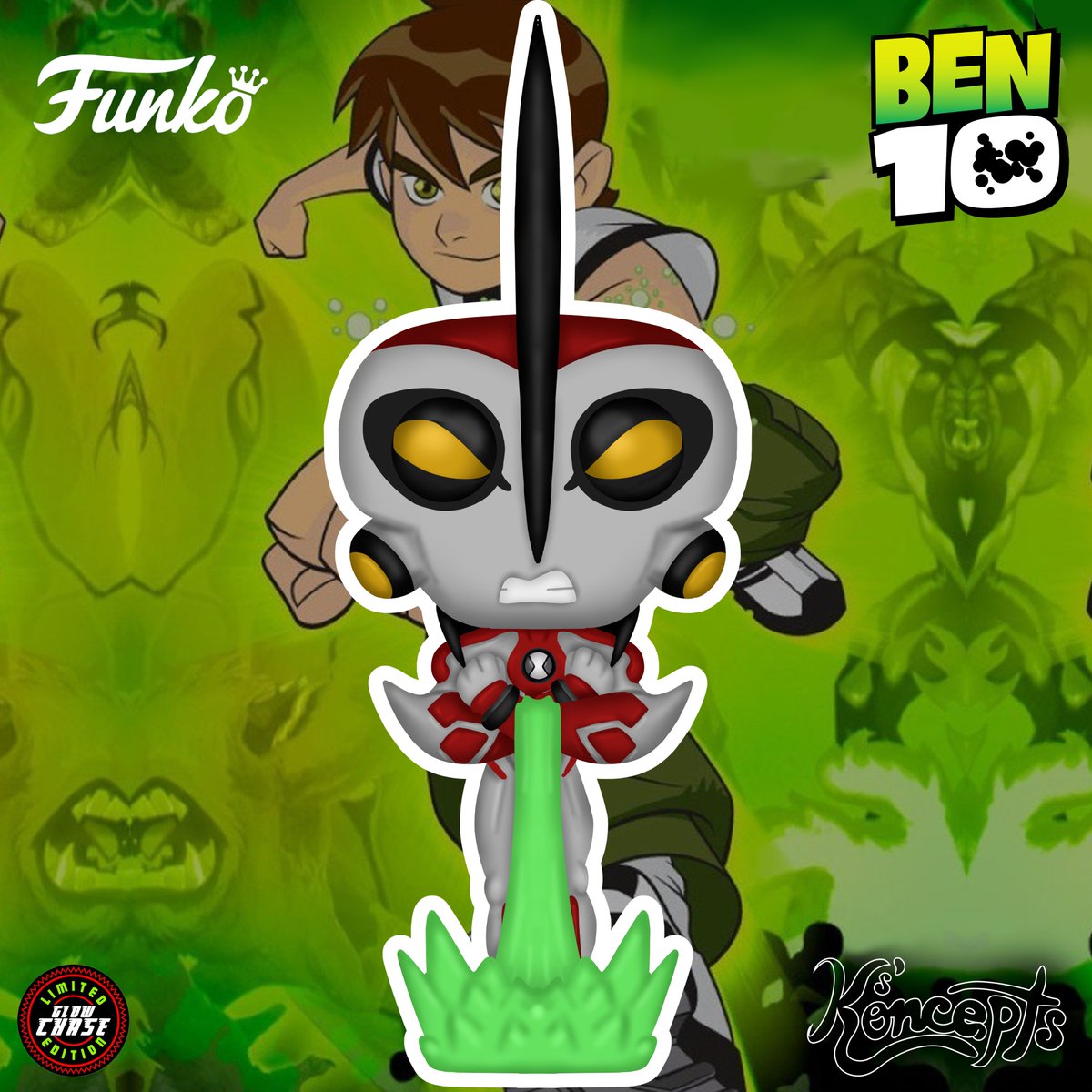 #772 Funko Pop! Box & Pop Concept: Way Big (Ben 10)

#tarastrong #ben10 #aliens #waybig #eyeguy #ditto #upchuck #frankenstrike #snareoh #blitzwolfer #wildvine #cannonbolt #originalben10 #funkopopconcept #funkopop #funkoconcepts #funkopopart #funkoart