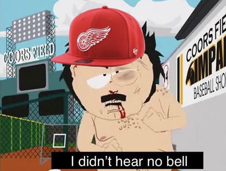 Ranjowe49's tweet photo. Red Wings being down 4-1 midway through the second #LGRW https://t.co/qlEklJf1Wg