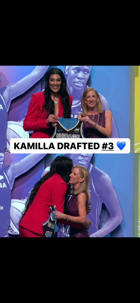 Proud of You! That makes 3 WNBA Players: Kamilla Cardoso, Rhyne Howard, and Esmery Martinez!!!