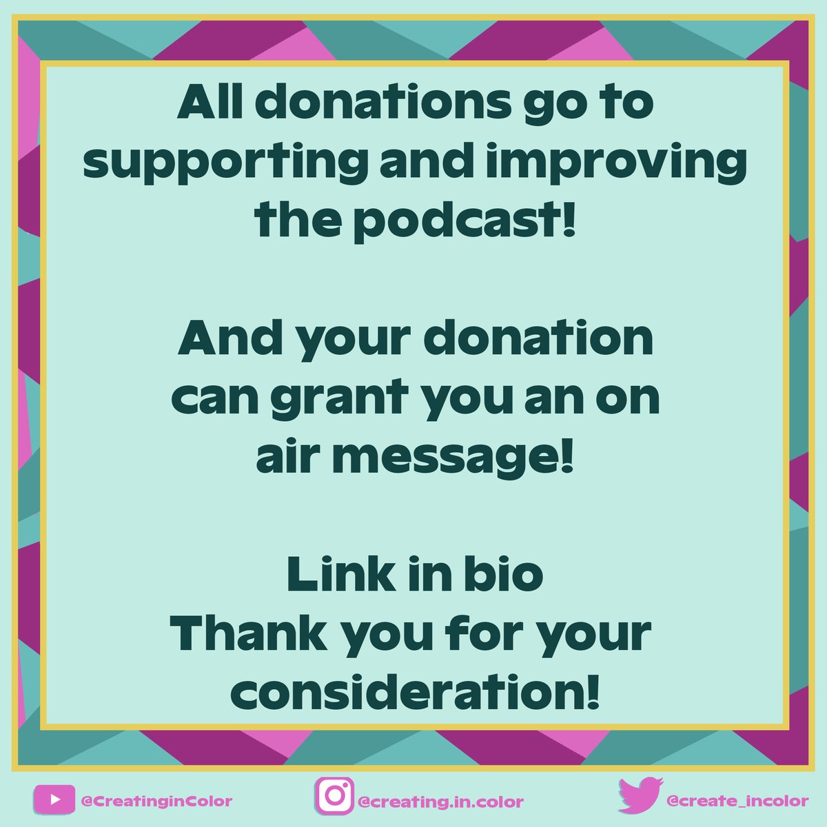 Creating in Color tweet media