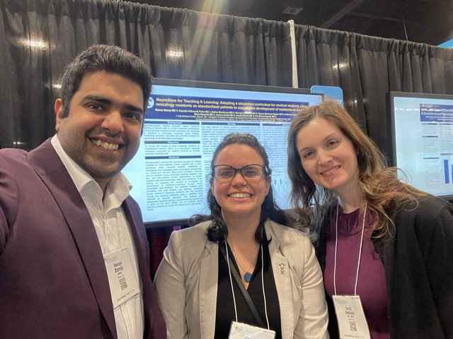 .@TuftsMedicalCtr Neurology representation @AANmember #AANAM ! #NamanBareja @brainhealth15 @senelson13