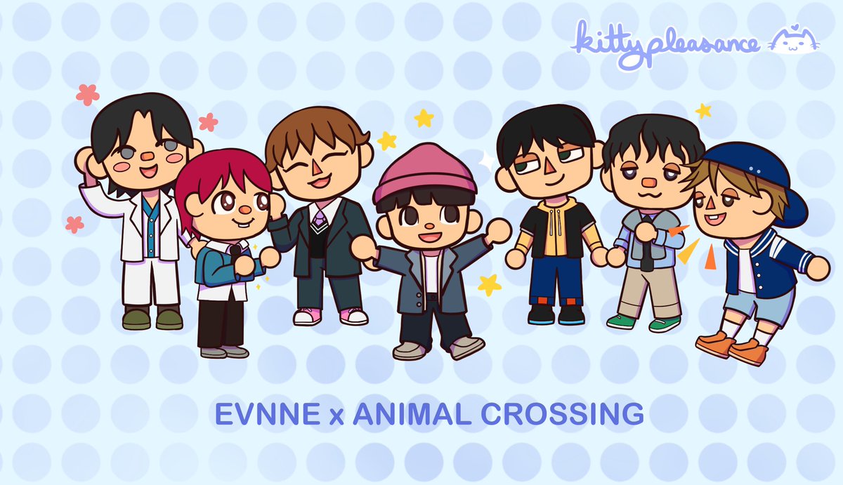 Woo hoo 🎵 EVNNE as animal crossing villagers 🫶 #EVNNE #이븐