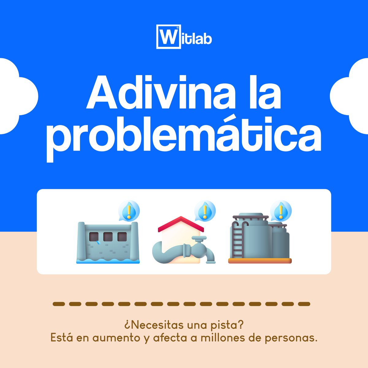 La escasez de agua no es una adivinanza. 
La ciencia nos advierte que nos acercamos al punto sin retorno. 💧❌

¡Actuemos ahora para preservar este recurso vital antes de que sea demasiado tarde!

#witlab #escasesdeagua #sequía #SinAgua #agua