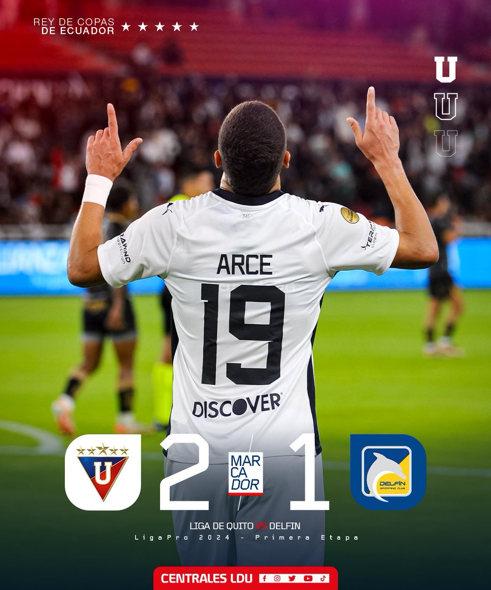 LDU_Centrales's tweet photo. FINAL DEL PARTIDO GANÓ PAPÁ CON DOBLETE DE @alexarce7785 

2x1
🆚 #LDUvsDEL

VAMOS LIGA 🫶💪

#CentralesLDU
#LDU

CENTRALES LDU
⭐⭐⭐⭐⭐️ https://t.co/8cT2fYCGUR