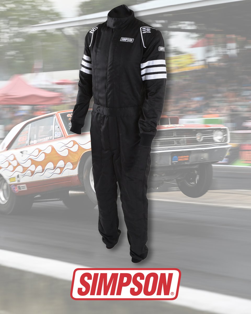 New Product: Simpson Classic SFI-5 Suits and Jackets Our new Classic Racing jackets and suits have been updated to have a modern look while not losing the heritage of our classic three stripes. holley-social.com/SimpsonRaceSui… #TeamSimpson #SimpsonSafety