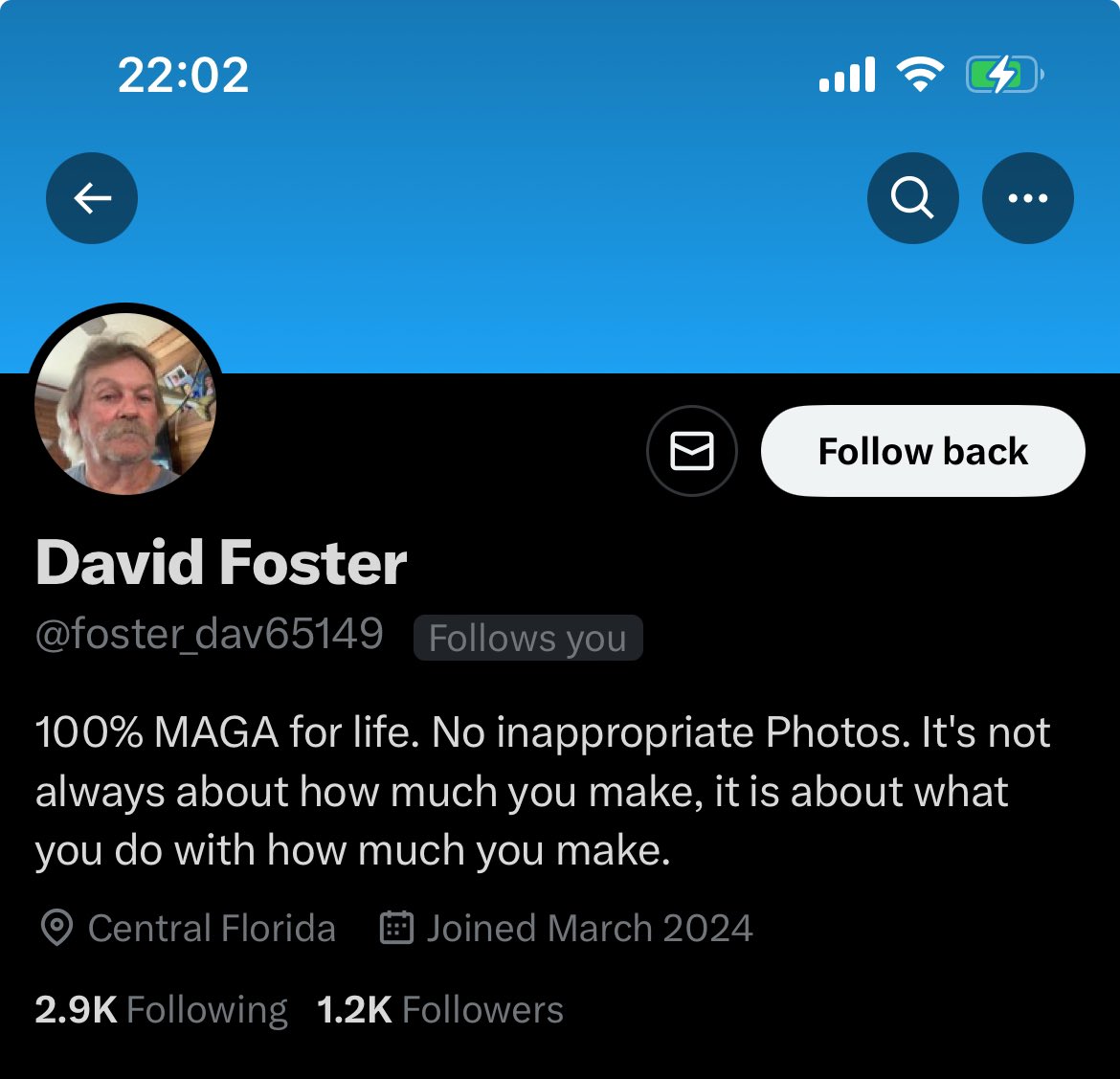 Another MAGAt. You are following the wrong dude. Bc FUCK donald trump