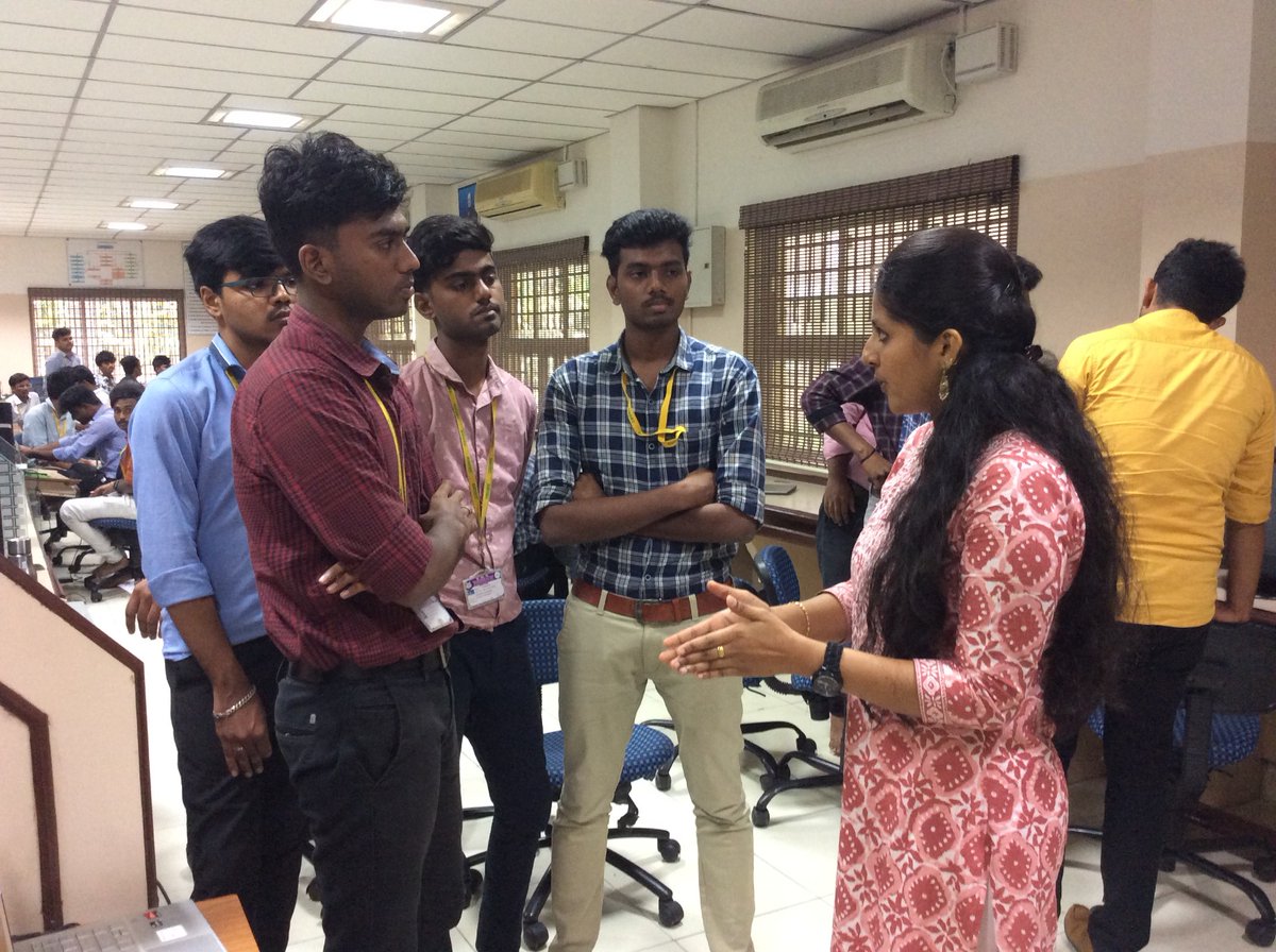 rmd_ece's tweet photo. Our alumnus  Ms.Damini K, Senior Engineer,Presidio Solutions Pvt Limited  and Mr. Mohan Raj A, Senior Engineer, Presidio Solutions Pvt Limited  have reviewed the projects and provided the suggestions for further improvement. https://t.co/CQpuF5xKfG