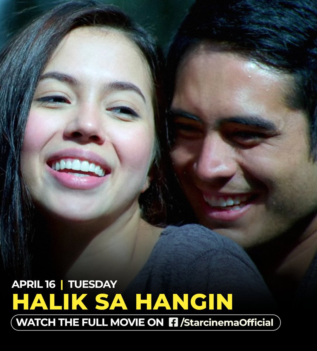 Mia (Julia Montes) meets a mysterious guy with a dark secret! 🤫​ ​Watch “Halik sa Hangin” FREE FULL MOVIE for a limited time only, starting April 16 on Star Cinema’s Facebook page!