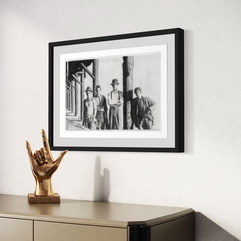 As we delved into the @5440 official archives, we discovered a charcoal drawing. We decided to enlarge it and have the finest printmaker to create a giclee print.Personally signed and numbered by Phil Comparelli.LTD edition of 54.⁠ ⁠Printer: @printmaker.studio⁠ ⁠