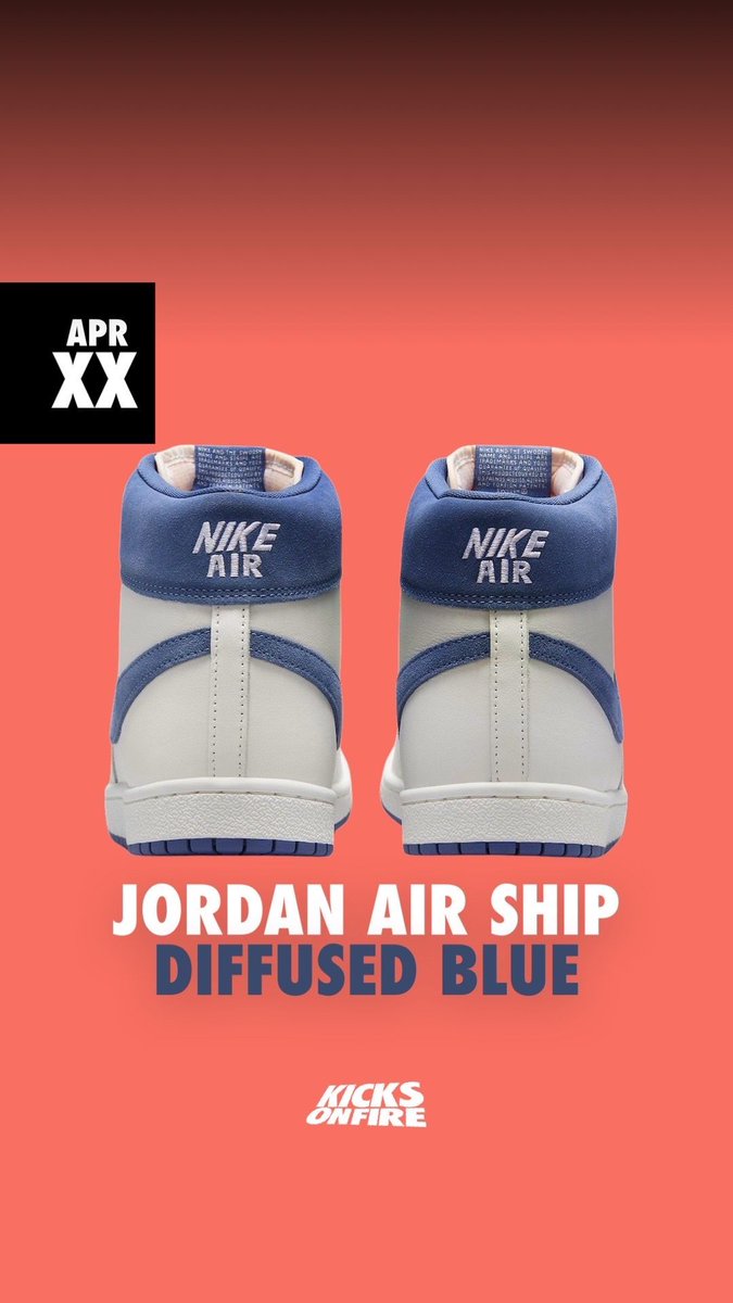 Another clean Jordan Air Ship coming 🔜 Is this colorway a cop or pass? 🙌🏽