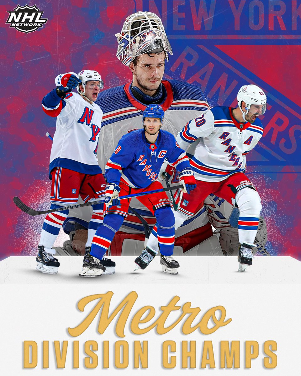 The Metro Division runs through Madison Square Garden! @NYRangers | #NYR