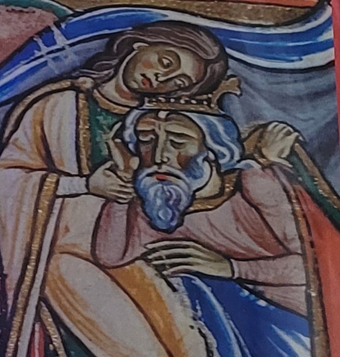 billeecox's tweet photo. "I was #martyred4sainthood but #allIgot was #thislousy stained #glasswindow" #covfefe https://t.co/fAj8vDF7N5