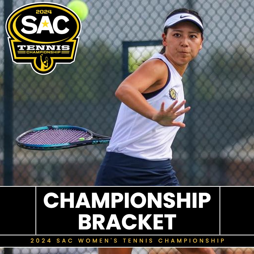 𝐂𝐇𝐀𝐌𝐏𝐈𝐎𝐍𝐒𝐇𝐈𝐏 𝐒𝐄𝐄𝐃𝐒 🎾 Wingate Captures SAC Regular Season Title, Seeds Set for 2024 Women's Tennis Championship 📄: thesac.com/x/urdie #MakeSACYours