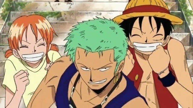 Luffy, Zoro and Nami