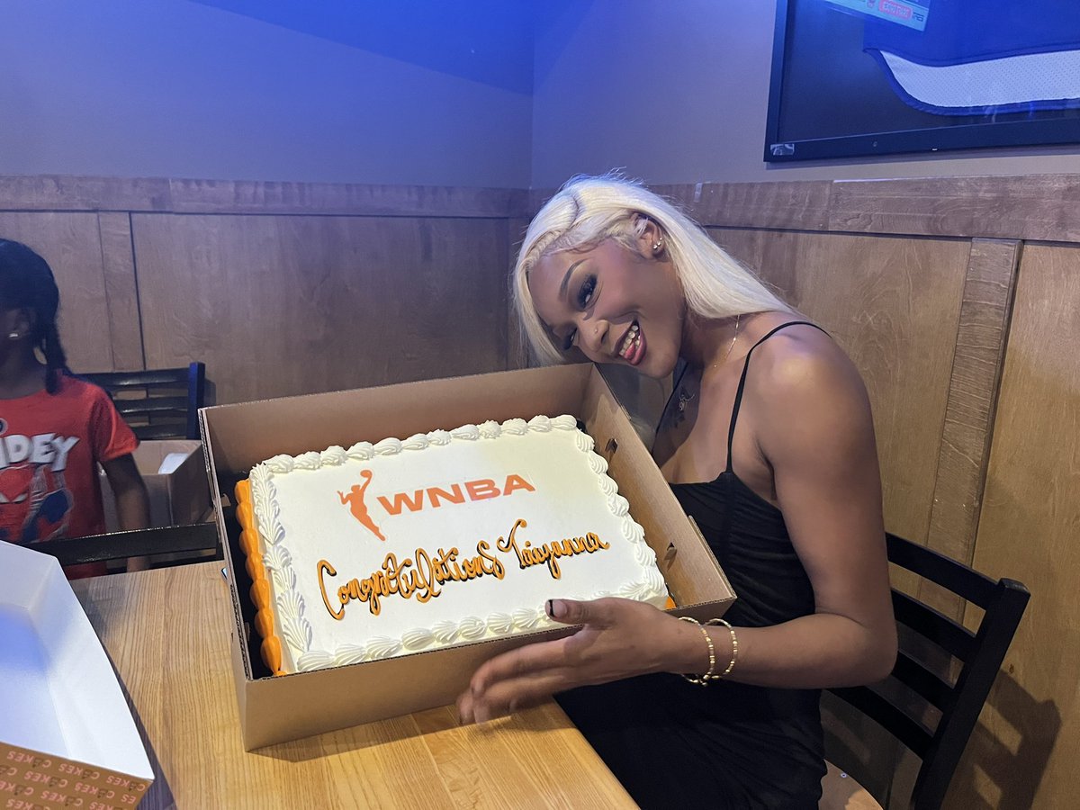 Congrats to KU star Taiyanna Jackson! Thanks for having your party with us here at Johnny’s West and best of luck taking the next step in your career!