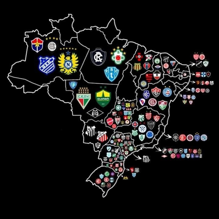 Todos os clubes que já disputaram a Série A do Brasileirão: SUL: RS: Internacional. Grêmio. Juventude. Caxias. Brasil-RS. Novo Hamburgo. São Paulo-RS. Inter de Santa Maria. SC: Criciúma. Chapecoense. Avaí. Figueirense. Joinville. Paula Ramos. Hercílio Luz. Perdigão. Inter de