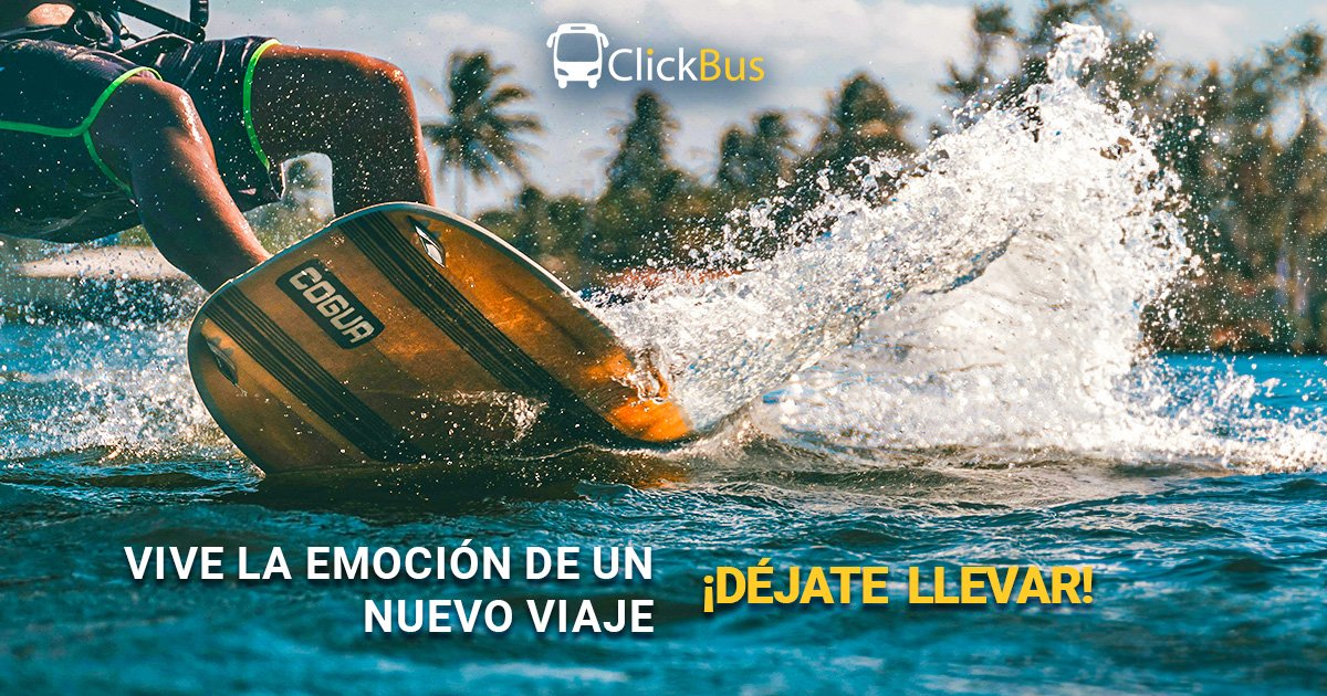 Vive la emoción de un nuevo viaje. 🏄🏼‍♀️ Busca, compara y compra tus boletos de autobús en 👉 clickbus.com.mx 📞 ¿Necesitas ayuda? Llámanos 👉 55 5350 8737 #BoletosDeBus #Viajes #ClickBusTeLleva