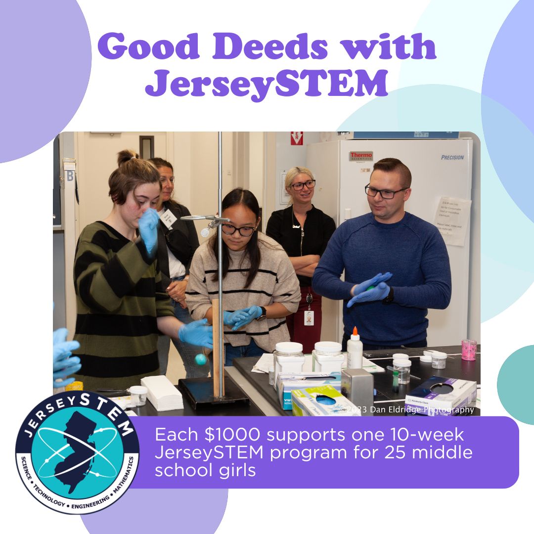 JerseySTEM's tweet photo. Looking to celebrate Good Deeds Day? On this international day of community service, your support can inspire a better tomorrow with JerseySTEM. Take a look at the impact you'll have alongside us!
#JerseySTEM #STEM #education #CommunityService #GoodDeeds #GoodDeedsDay  #equity https://t.co/FgygVs89DT