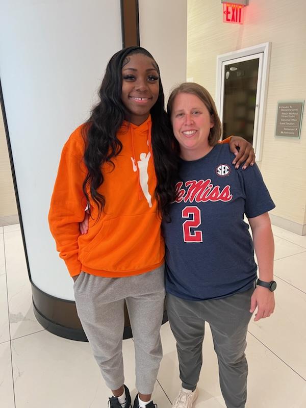 More pictures soon but what a moment for @MarqueshaDavis & our program! She becomes the 3rd native AR girl to ever be drafted and she played for us! SHS, Ole Miss to the NY Liberty (WNBA!). #dream