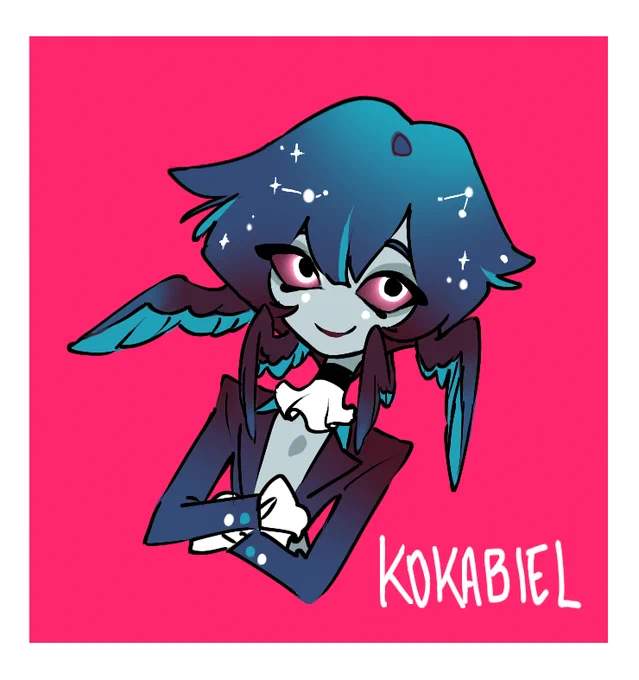 Just a one of the 20 watchers. Fallen angel oc. #HazbinHotel #HelluvaBoss 