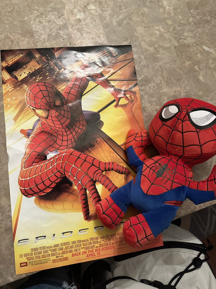Hxngtime's tweet image. Wow… I felt like a little kid again seeing #Spiderman2002. 🥹😮‍💨🕸️🕷️