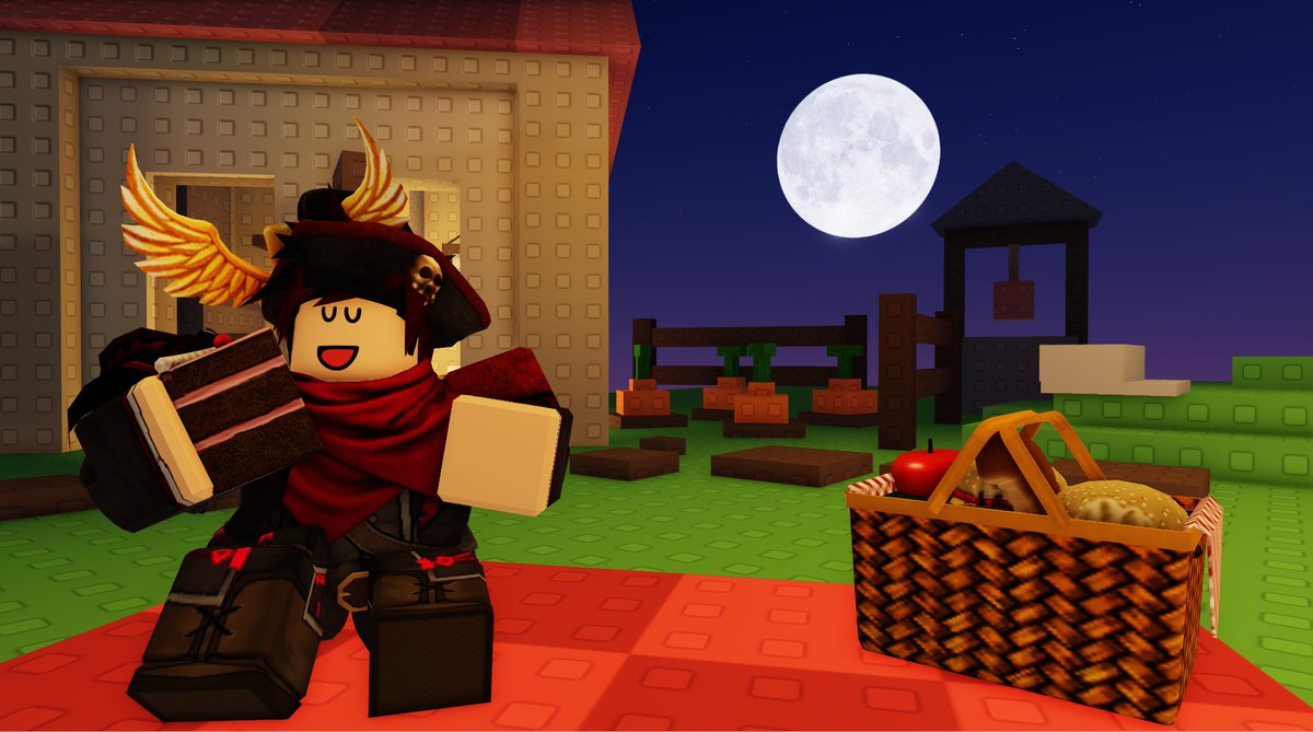 "Is there someone camping here? I wonder who.. wait.. CAKE?" Nom nom nom*

Happy birthday bro <a href="/_Nymfei/">Nymfei</a>