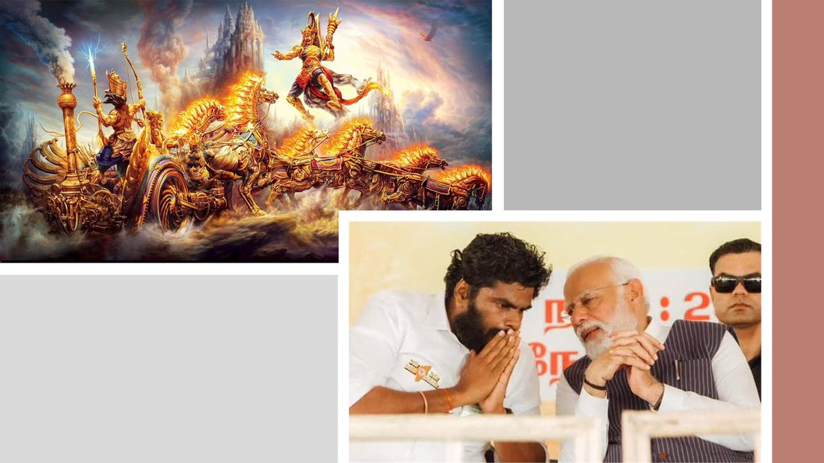 This election is another Kurukshetra War! It is a war between good and evil! As far as I know PM Modi, he is a born fighter and a winner and will never accept defeat anywhere! @narendramodi He knows Tamil Nadu is unconquered and those conquering days are not far away! He