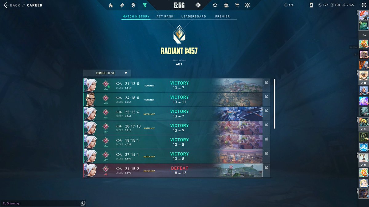 late but finally accomplished one of my goals of hitting radiant before retiring <3 

shout out the gf <a href="/PotaJozel/">❁ jo ❁</a> and my lovely duo's