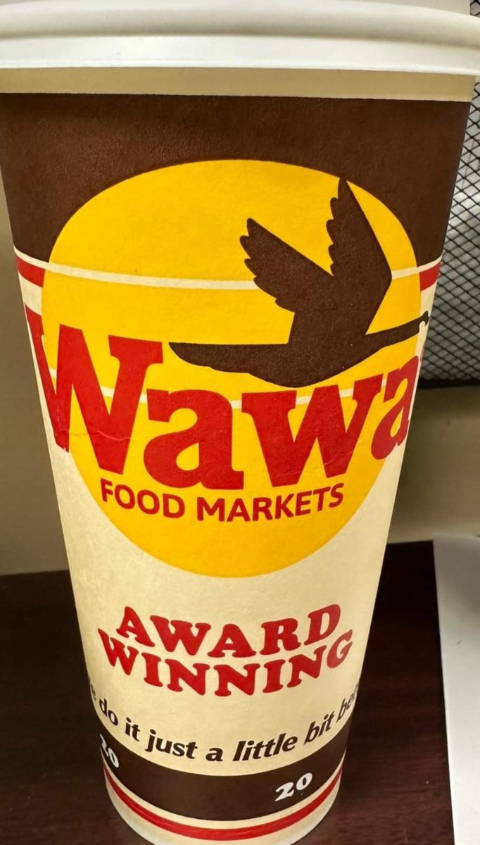 If this got you hype today you were born in the 70’s! @Wawa