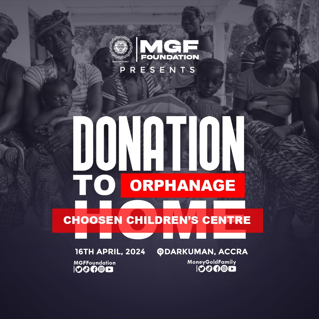 MoneyGoldFamily's tweet photo. Join us at exactly 1:30pm today as we donate to the Choosen Children’s Center Orphanage Home as part of our mandate and to honor the birthday celebration of our wonderful twin directors, Henry &amp; Henrietta. Don’t miss it! #MoneyGoldFamily #Donation https://t.co/TIpye3XGWp