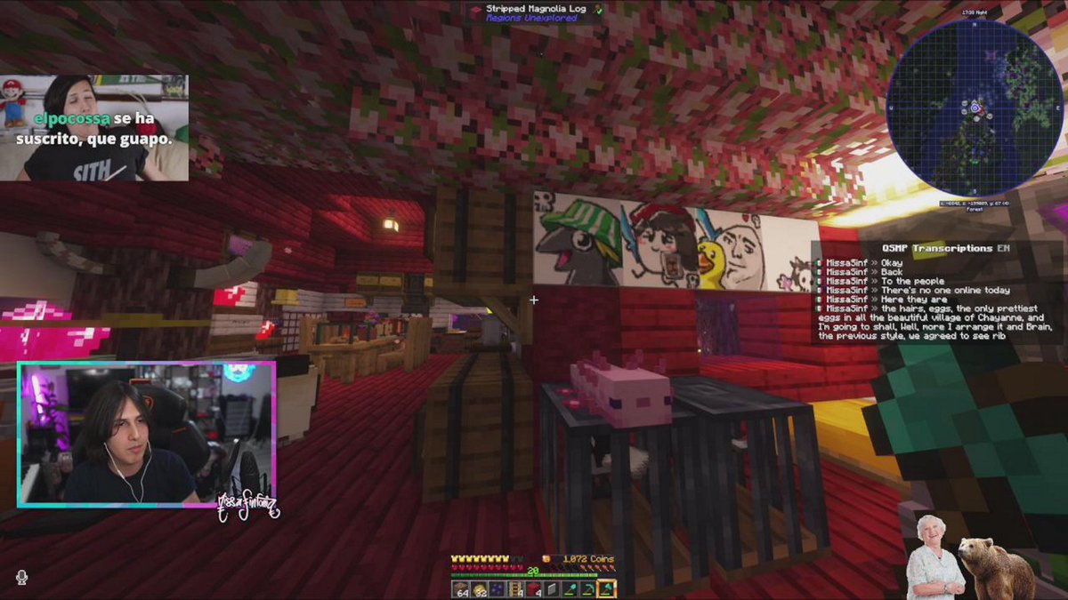 🟡 | ¡MissaSinfonia esta en vivo en el QSMP! twitch.tv/missasinfonia/