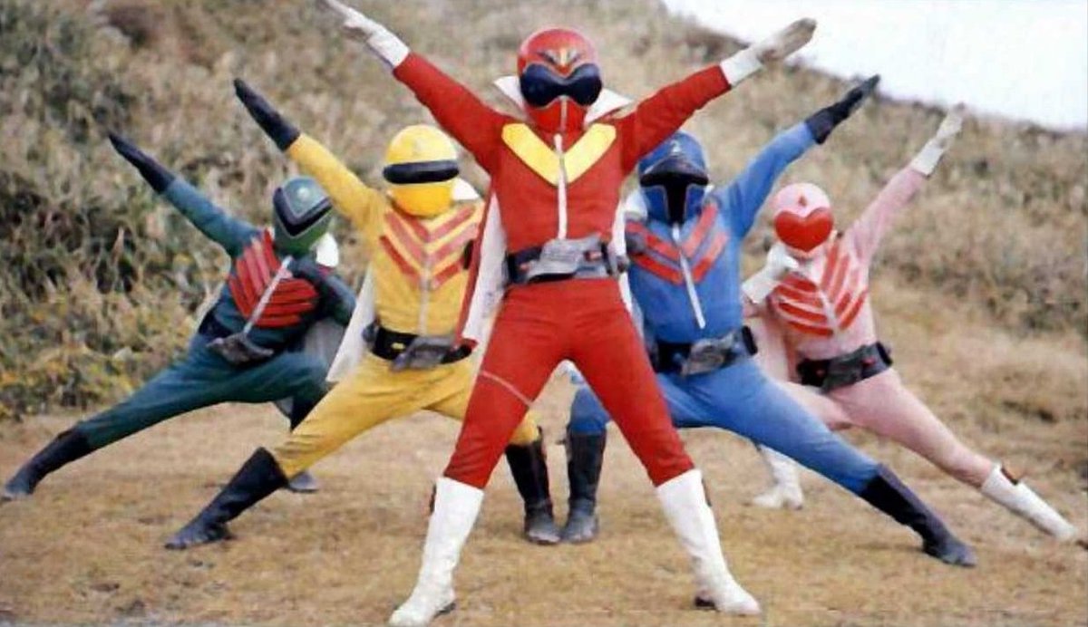 @SeraphimTwo @animetv_jp Power rangers is actually just an adaptation/ localization of a much older show called Super Sentai