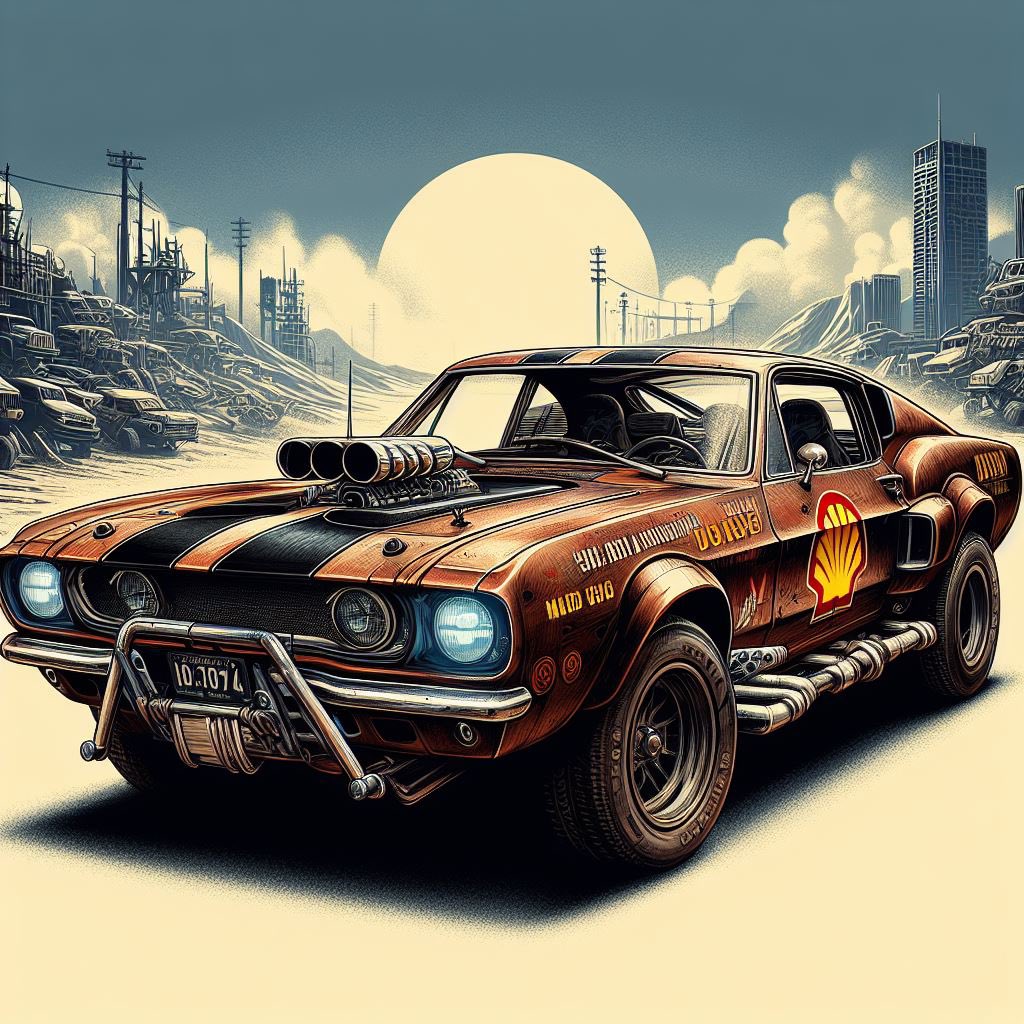 skullggyboy's tweet photo. 好きな車をマッドマックス化する
My favorite cars modified in the Mad Max style.
#ai #aiart #aiイラスト #MadMax #マッドマックス #フォードマスタング #シェルビーマスタング #シェルビーコブラ #fordmustang #shellby #mustang #cobra427 https://t.co/BSb2BX9YZq