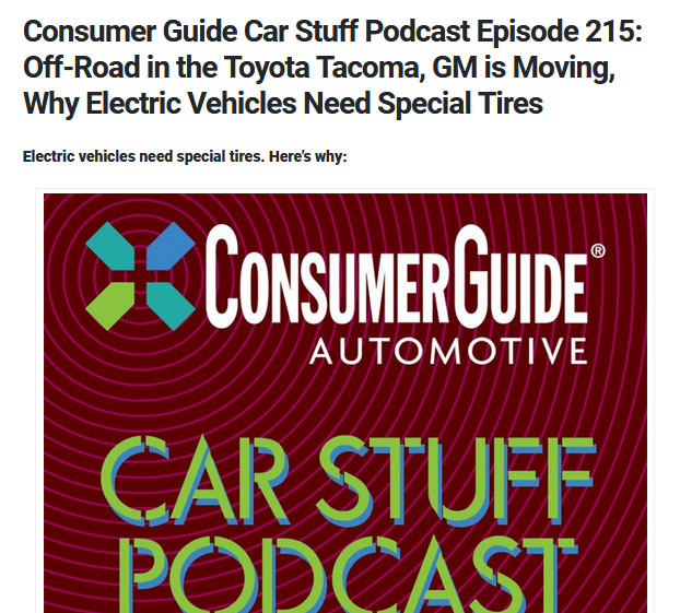 New episode up now! #CarStuffPodcast #Podcast @goodyear @AlfaRomeoUSA @Toyota #Podcast #CarStuffPodcast blog.consumerguide.com/car-stuff-podc…