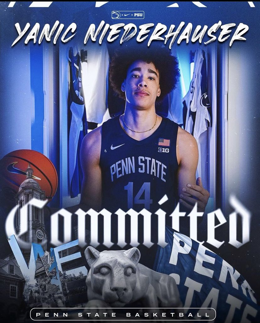 Penn State lands Yanic Niederhauser from NIU. He stands at 6’11 and 255lbs. Very high upside player who should see some good mins this season.