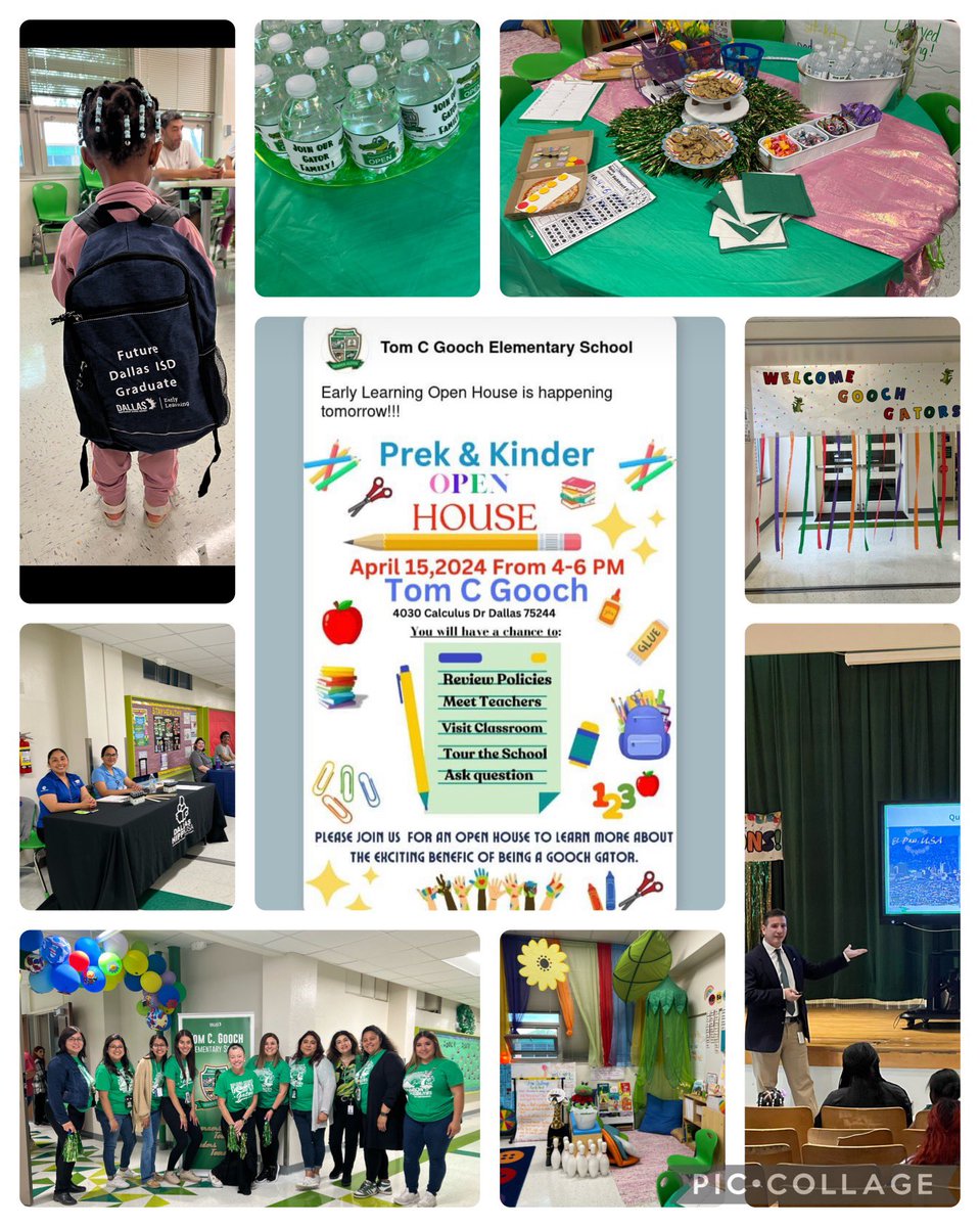 A huge shout-out to our amazing PreK, Kindergarten teachers and Administrative team at Gooch Elementary who are ready to make this a magical start for our new students inviting them and their families to an Open House.
Here's to a wonderful year ahead!