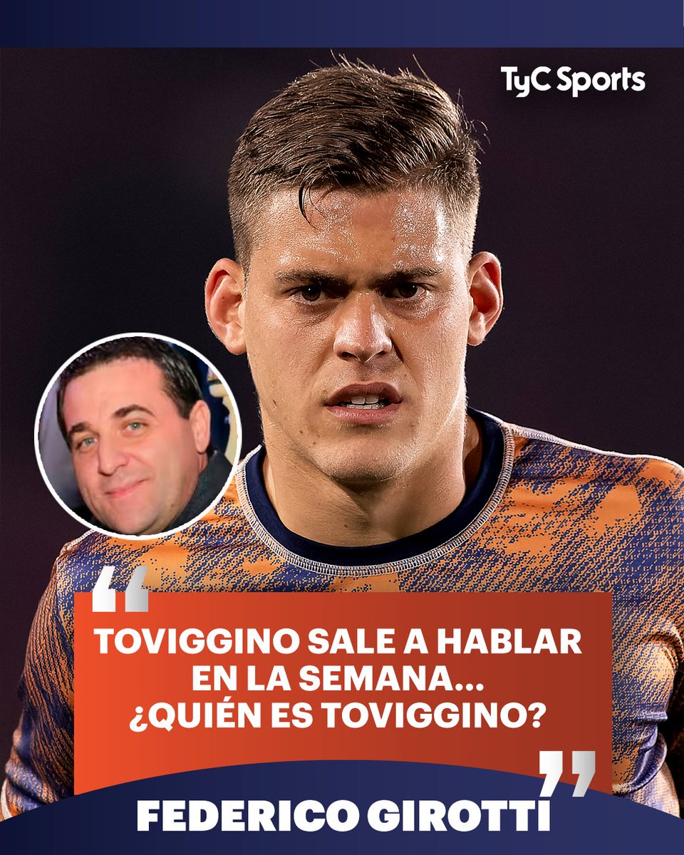🗣️GIROTTI CRUZÓ A TOVIGGINO💥

🤬El delantero de #Talleres apuntó contra el tesorero de la AFA, que días atrás había sido muy crítico con Fassi y la T:

🎙️ "En este fútbol que está tan manchado, con tantas cosas que se dicen. Toviggino sale a hablar en la semana... ¿Quién es